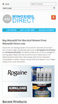 Mobile Screenshot of minoxidil-direct.com